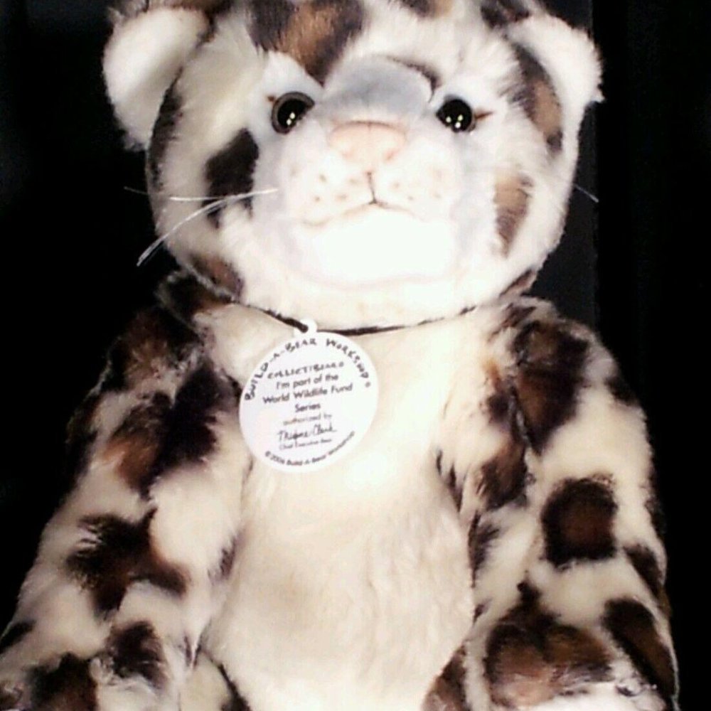 Leopard Plush Toy BABW Build A Bear World Wildlife